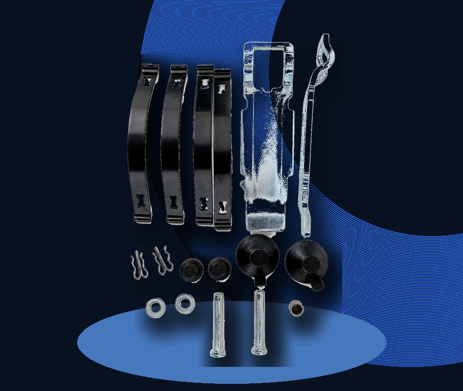 Brake hardware kit