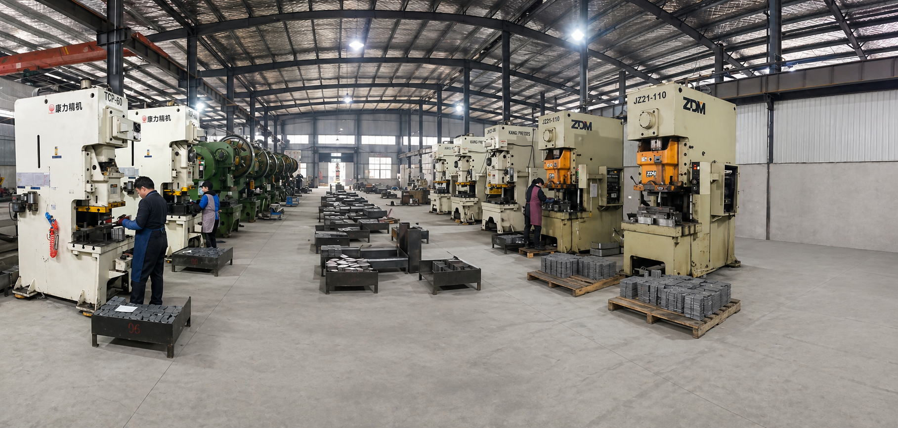 Fuxin Brake workshop display 2